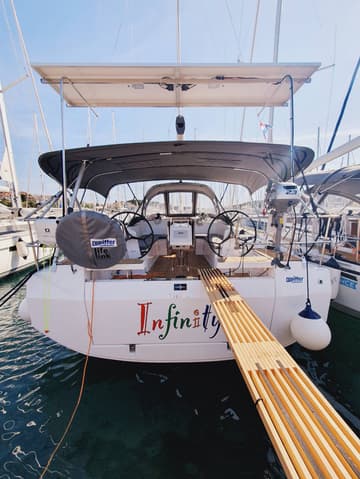 Sailboat Infinity charter rental in Croatia | Yacht4Less
