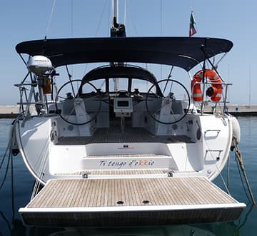 Best Price for a Sailboat Ti tengo d'okkio rental in Italy | Yacht4Less