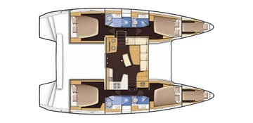 Best Price for a Catamaran Chamotte rental in Greece | Yacht4Less
