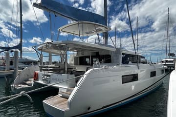 Catamaran Chips All In  charter rental in BVI | Yacht4Less