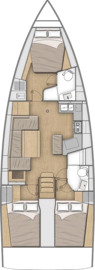 Best Price for a Sailboat Mavi Mercury rental in Turkey | Yacht4Less