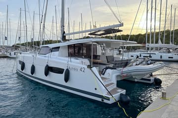 Catamaran Arisa available for yacht charter in Croatia | Yacht4Less