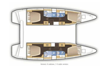Best Price for a Catamaran White Pearl rental in Greece | Yacht4Less