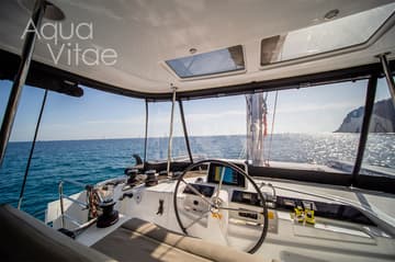 Catamaran Aqua Vitae available for yacht charter in Greece | Yacht4Less