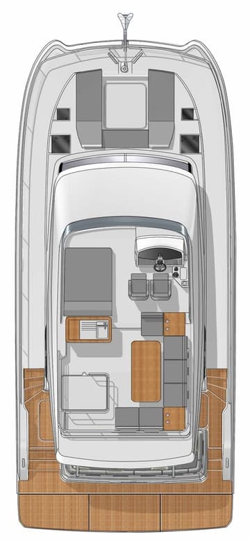 Power Catamaran Mala available for yacht charter in Croatia | Yacht4Less