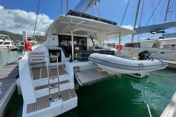 Catamaran Knotty Cat (Forever Young) charter rental in BVI | Yacht4Less