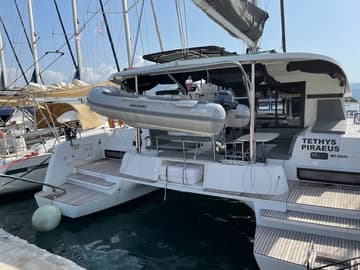 Best Price for a Catamaran Tethys rental in Greece | Yacht4Less