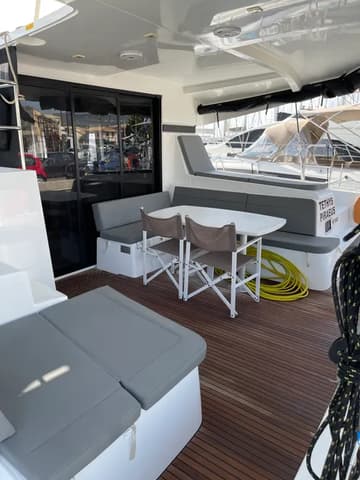 Catamaran Tethys available for yacht charter in Greece | Yacht4Less