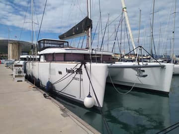 Catamaran Twin elli charter rental in Spain | Yacht4Less