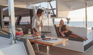 Best Price for a Catamaran SHRIMPY rental in BVI | Yacht4Less