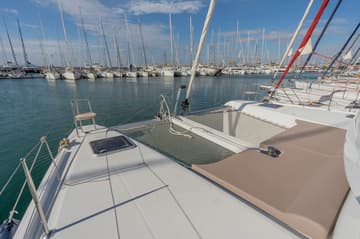 Catamaran Day One available for yacht charter in Greece | Yacht4Less