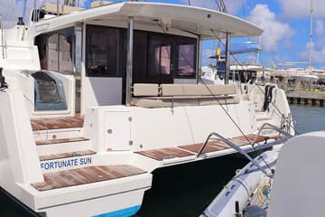 Catamaran Fortunate Sun available for yacht charter in BVI | Yacht4Less