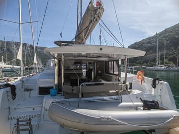 Catamaran MADAME BLACK charter rental in Croatia | Yacht4Less