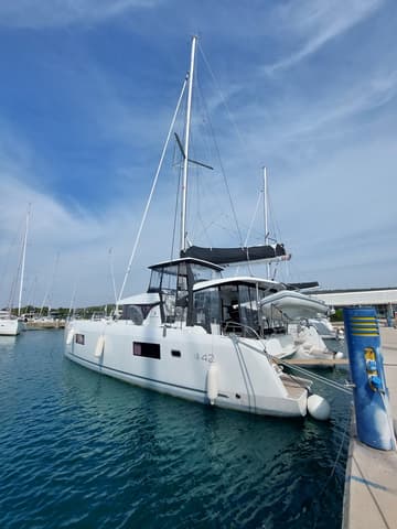 Catamaran Dalmatia Sunrise available for yacht charter in Croatia | Yacht4Less