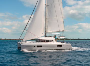 Catamaran Queen Annezia charter rental in Greece | Yacht4Less