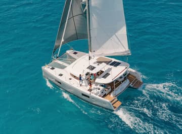 Catamaran Queen Annezia available for yacht charter in Greece | Yacht4Less