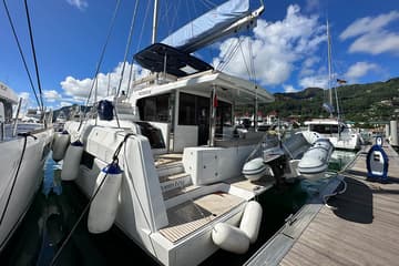 Catamaran Queen Feta charter rental in Seychelles | Yacht4Less