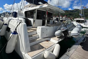 Best Price for a Catamaran Queen Feta rental in Seychelles | Yacht4Less