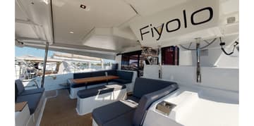 Best Price for a Catamaran Fiyolo rental in USVI | Yacht4Less