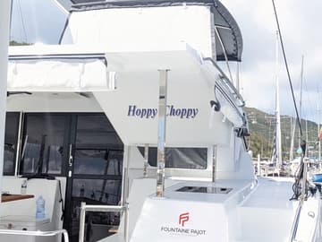 Best Price for a Catamaran Hoppy Choppy rental in BVI | Yacht4Less