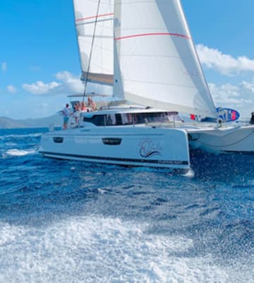 Best Price for a Catamaran Ojala rental in USVI | Yacht4Less