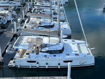 Catamaran Ojala charter rental in USVI | Yacht4Less