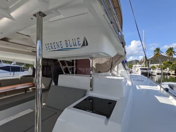 Catamaran Serene Blue available for yacht charter in USA | Yacht4Less