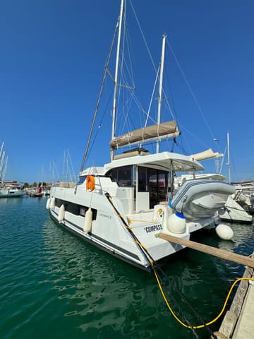 Catamaran Compass available for yacht charter in Croatia | Yacht4Less