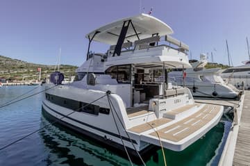 Power Catamaran Leila charter rental in Croatia | Yacht4Less