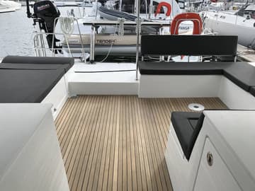 Catamaran Remire available for yacht charter in Seychelles | Yacht4Less
