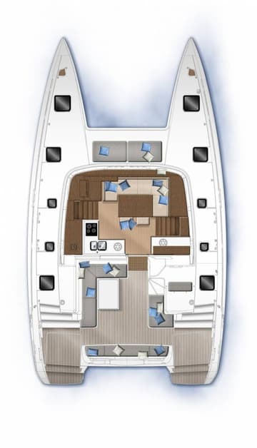 Best Price for a Catamaran Pina Colada rental in Seychelles | Yacht4Less