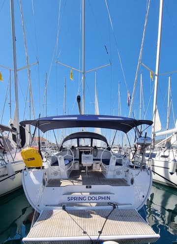 Sailboat Spring Dolphin charter rental in Croatia | Yacht4Less