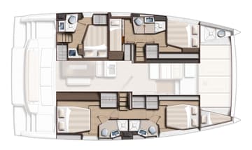 Best Price for a Catamaran Sail Aquarius rental in Turkey | Yacht4Less