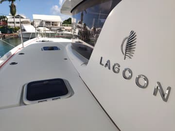 Catamaran Sleepy available for yacht charter in Caribbean | Yacht4Less