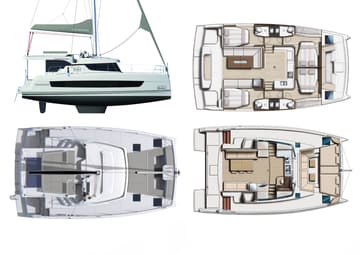 Best Price for a Catamaran Ediba Aries rental in Turkey | Yacht4Less