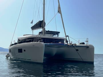 Catamaran Billy M available for yacht charter in Greece | Yacht4Less