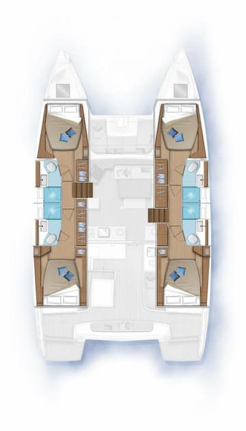 Best Price for a Catamaran Bula rental in France | Yacht4Less