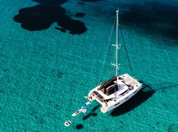Catamaran Omnia available for yacht charter in Greece | Yacht4Less