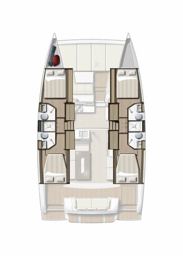 Best Price for a Catamaran Kos 42.8 rental in Greece | Yacht4Less