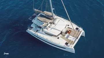 Catamaran Kos 42.9 available for yacht charter in Greece | Yacht4Less