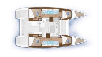 Best Price for a Catamaran Nemo rental in Greece | Yacht4Less