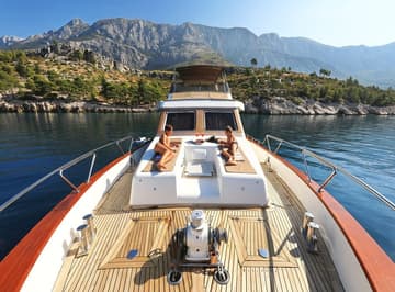 Motorboat MY Blanka available for yacht charter in Croatia | Yacht4Less