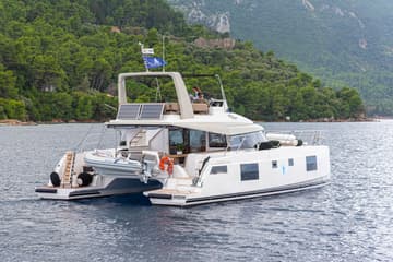 Power Catamaran AG Princess charter rental in Greece | Yacht4Less