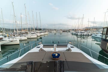Power Catamaran AG Princess available for yacht charter in Greece | Yacht4Less