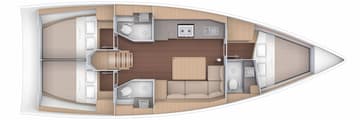 Best Price for a Sailboat Sail Corvus rental in Turkey | Yacht4Less