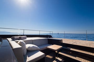 Power Catamaran Amber One available for yacht charter in Croatia | Yacht4Less
