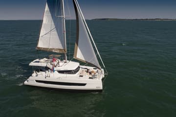 Catamaran Cosmo available for yacht charter in Seychelles | Yacht4Less