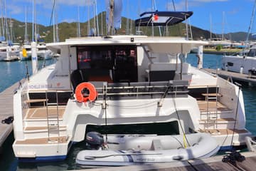 Best Price for a Catamaran Michelle ma Belle rental in BVI | Yacht4Less