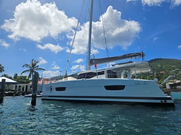 Catamaran Island Curtisea charter rental in USVI | Yacht4Less
