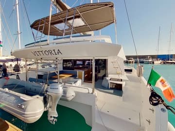 Best Price for a Catamaran Vittoria rental in Italy | Yacht4Less